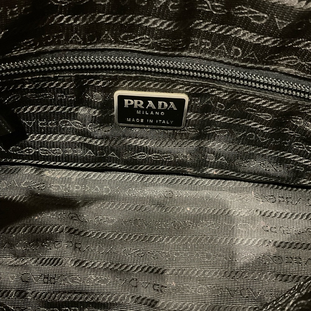 PRADA Handbag Vintage Nylon/Leather - Picture 12 of 15